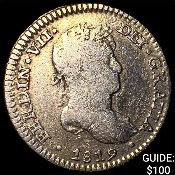 1819 JP Lima Silver 1 Real