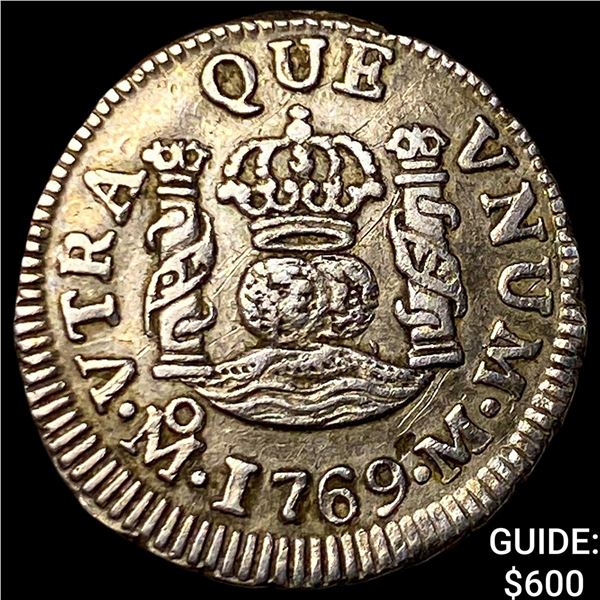 1769-M Mexico Silver 1/2 Real