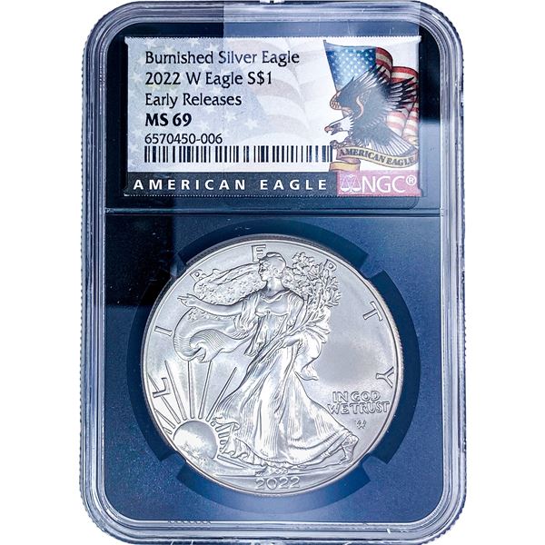 2022-W Silver Eagle NGC MS69