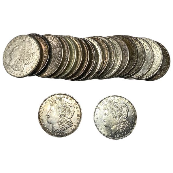 [20 Coins] Mixed Dates Morgan Silver Dollar