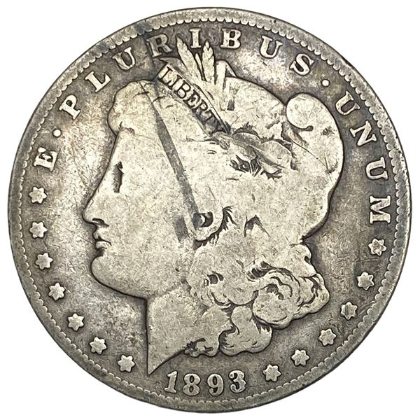 1893-O Morgan Silver Dollar