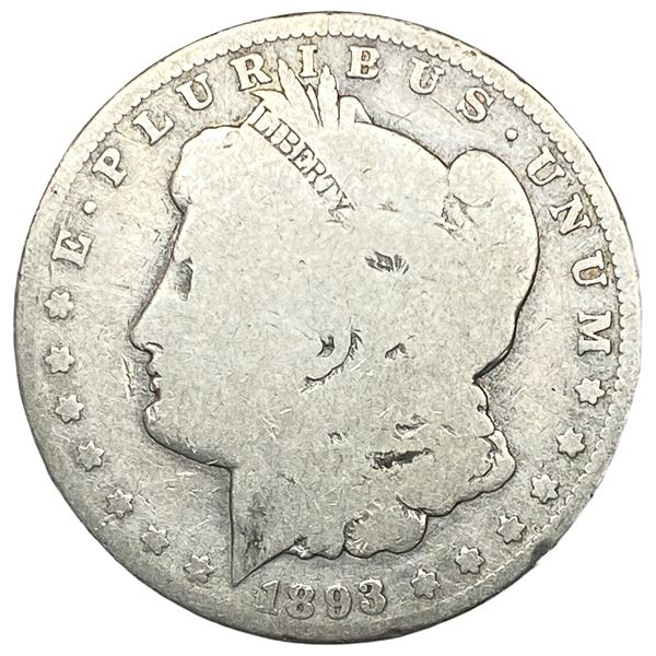 1893-O Morgan Silver Dollar