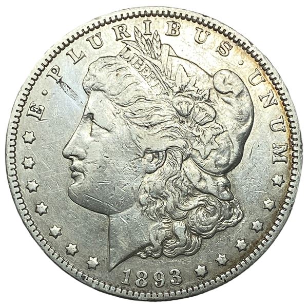 1893-O Morgan Silver Dollar