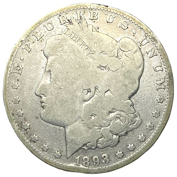 1893 Morgan Silver Dollar