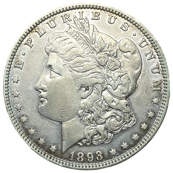 1893-O Morgan Silver Dollar