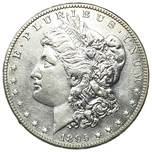 1895-O Morgan Silver Dollar