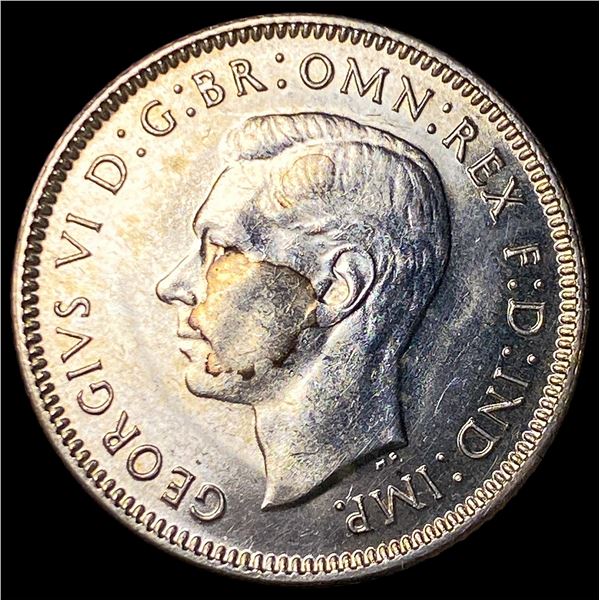 1943S Austrailia SIlver 1 Shilling