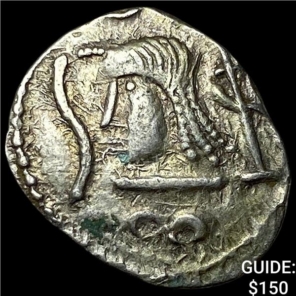 Arabia Felix Sabaean King. Silver Scyphate Drachm