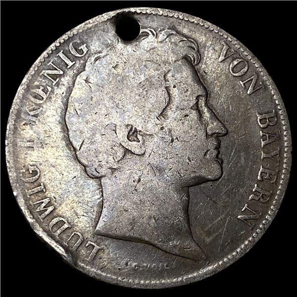 1845 Netherlnads Silver 1 Gulden