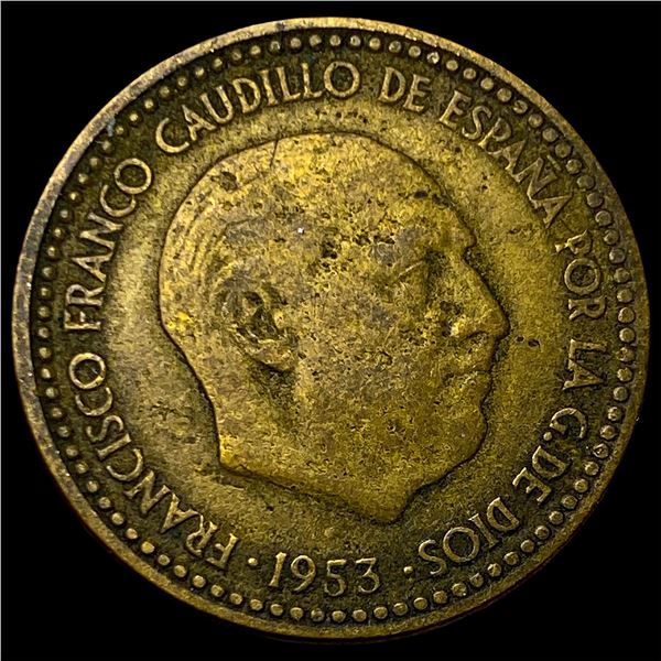 1953 Spain  Peseta