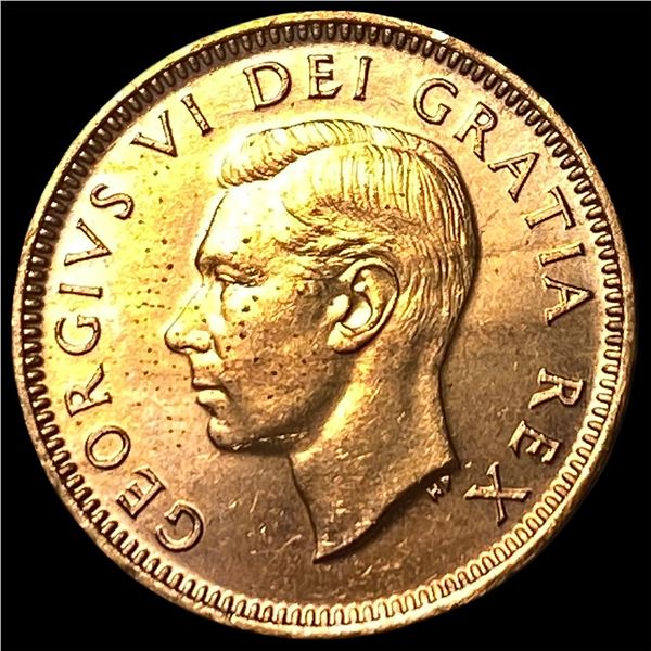 1952 Canada Bronze 1 Cent