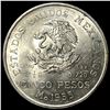 Image 2 : 1953Mo Mexico Silver 5 Pesos .643oz ASW
