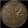 Image 2 : 1943 Canada Bronze 1 Cent