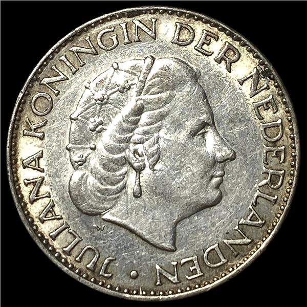 1964 Netherlands Silver Gulden