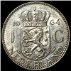 Image 2 : 1964 Netherlands Silver Gulden