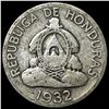 Image 2 : 1932 Honduras Silver 50 Centavos