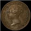 Image 1 : 1844 Ceylon Copper 1/2 Farthing