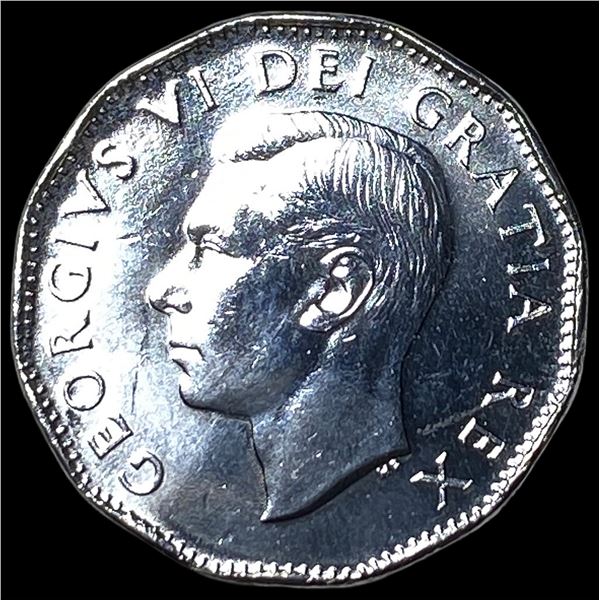 1952 Canada 5 Cents