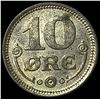 Image 2 : 1919 Denmark Silver 10 Ore