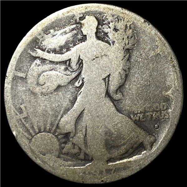 1917-S Silver Walking Liberty Half Dollar NICELY CIRCULATED