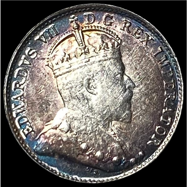 1902 Canada Silver 5 Cents UNCIRCULATED