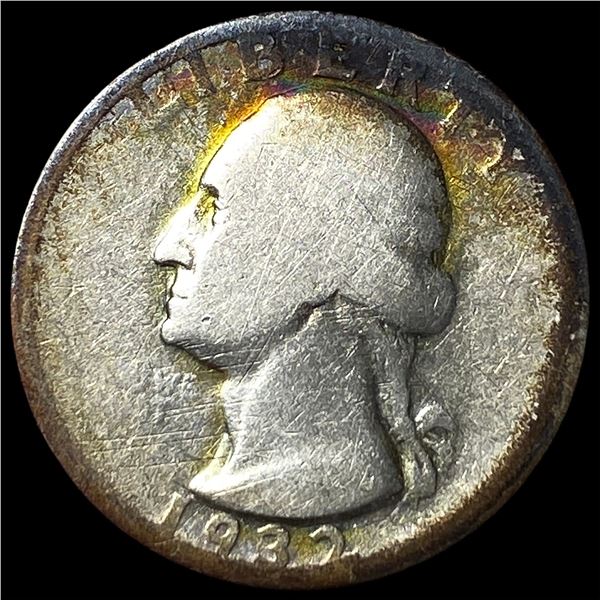 1932-S Washington Quarter NICELY CIRCULATED