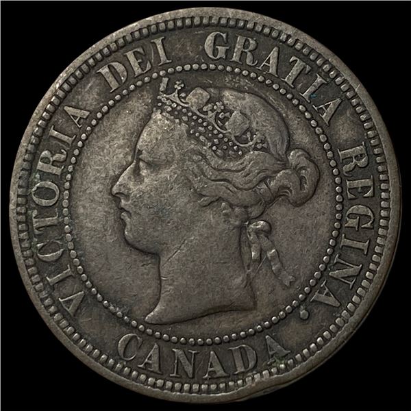 1881-H Canada Bronze One Cent NICELY CIRCULATED