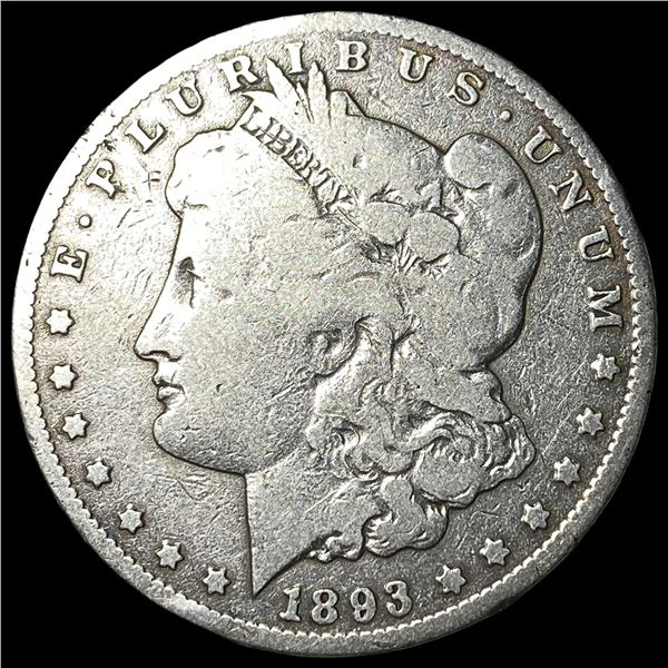 1893-CC Silver Morgan Dollar NICELY CIRCULATED
