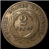 Image 2 : 1869 Two-Cent Piece ABOUT UNCIRCULATED