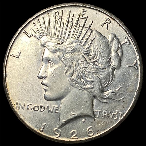 1926-S Peace Silver Dollar CHOICE AU