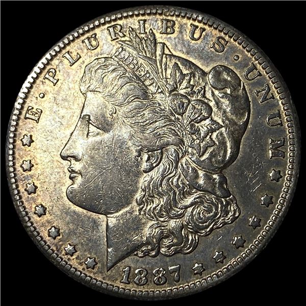 1887-S Silver Morgan Dollar CLOSELY UNCIRCULATED