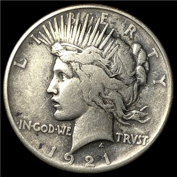 1921 Silver Peace Dollar LIGHTLY CIRCULATED