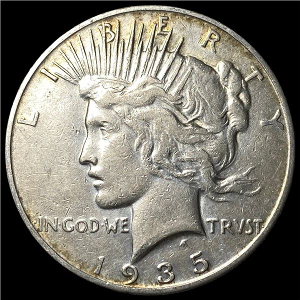 1935-S Peace Silver Dollar LIGHTLY CIRCULATED