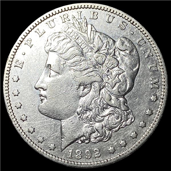 1892-S Silver Morgan Dollar CHOICE AU