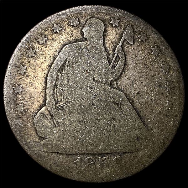 1856-O Silver Seated Liberty Half Dollar NICELY CIRCULATED