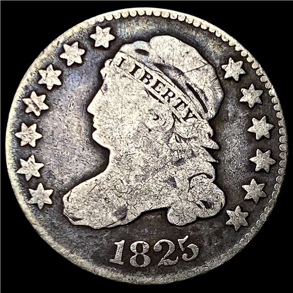1825 Capped Bust Dime NICELY CIRCULATED