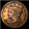 Image 1 : 1848 Braided Hair Large Cent NICELY CIRCULATED