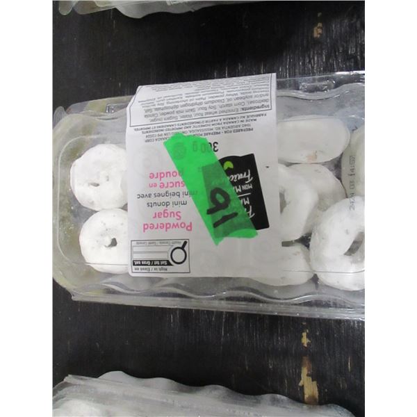 FROZEN:  POWDERED SUGAR DONUTS (300G) - PACK