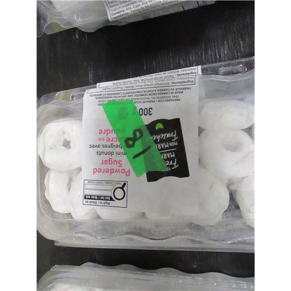 FROZEN:  POWDERED SUGAR DONUTS (300G) - PACK
