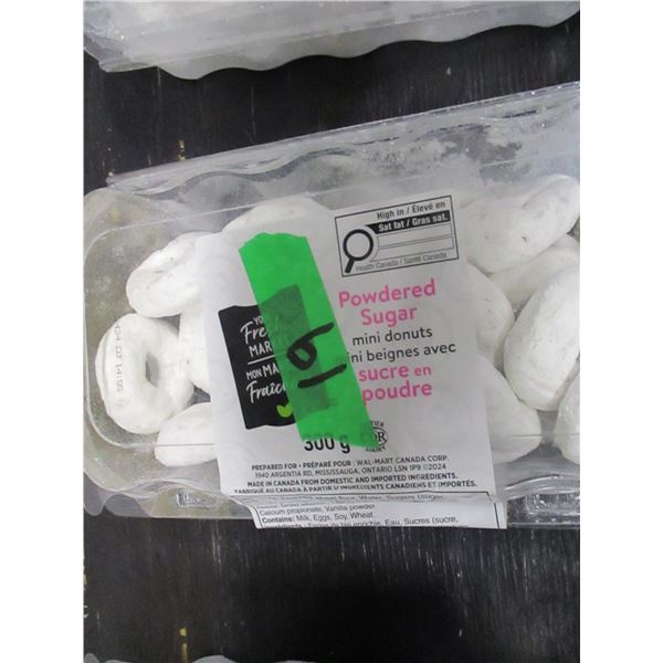 FROZEN:  POWDERED SUGAR DONUTS (300G) - PACK