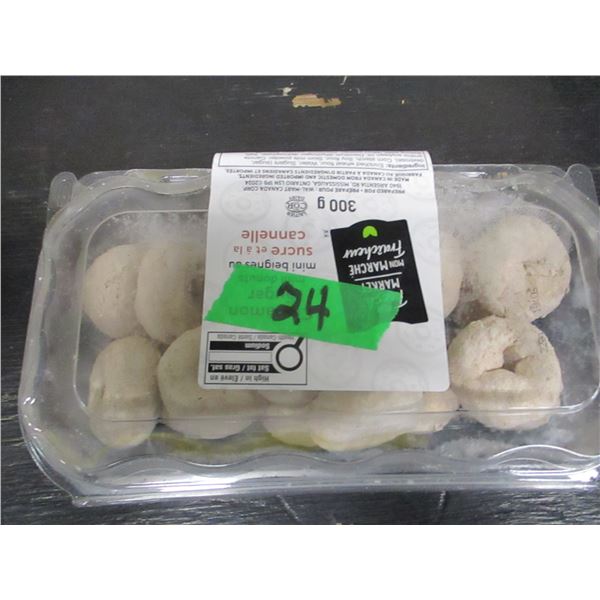 FROZEN:  CINNAMON SUGAR DONUTS (300G) - PACK