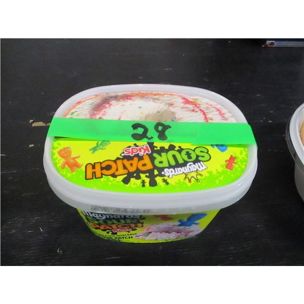 FROZEN:  MAYNARDS SOUR PATCH ICE CREAM (1.25 L) - TUB