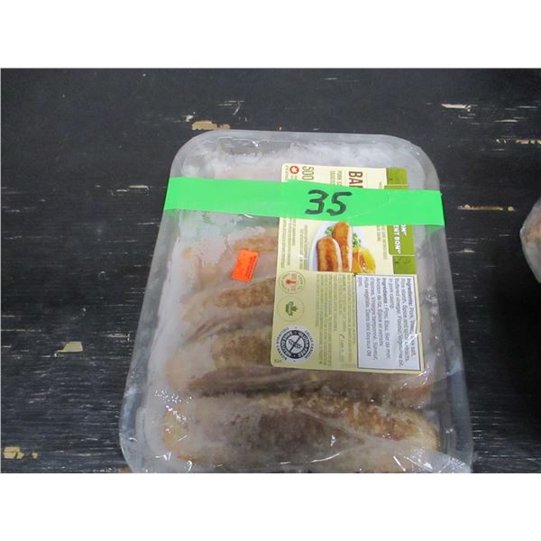 FROZEN:  BANGER PORK SAUSAGE (500G)