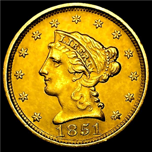 1851 $2.50 Gold Quarter Eagle