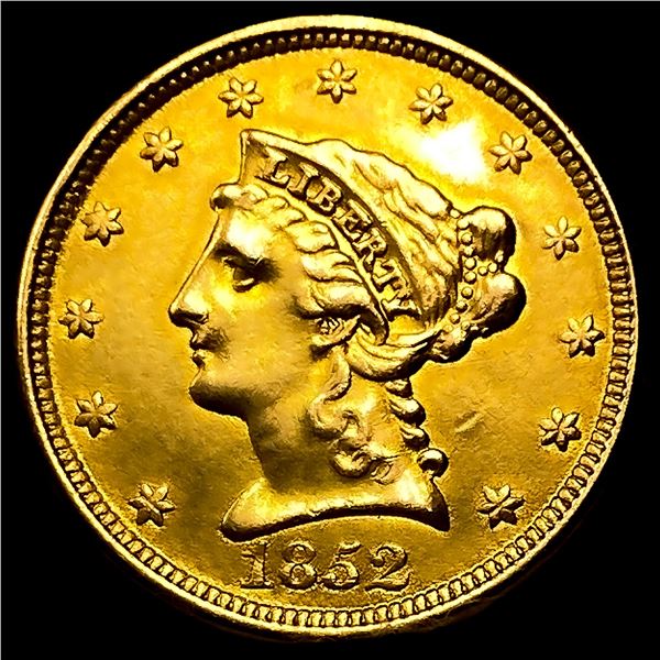 1852 $2.50 Gold Quarter Eagle