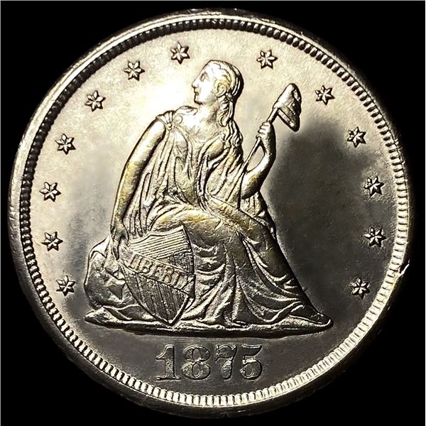 1875-CC Twenty Cent Piece