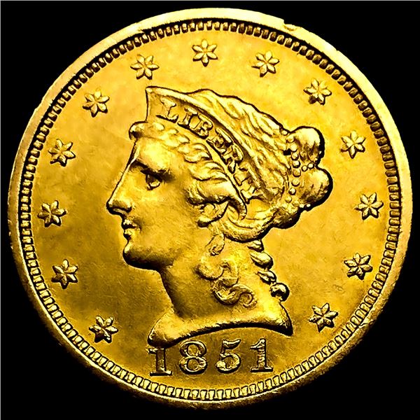 1851 $2.50 Gold Quarter Eagle