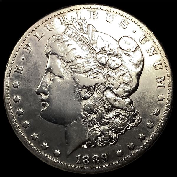 1889-CC Morgan Silver Dollar