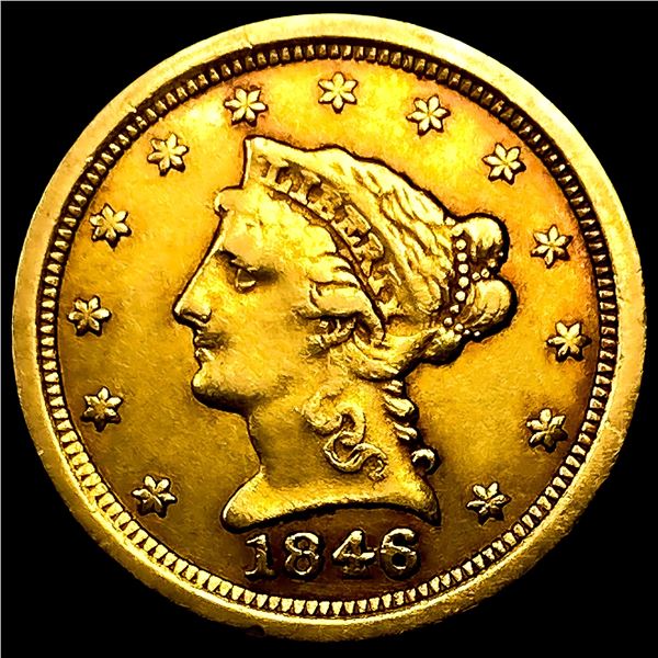 1846-O $2.50 Gold Quarter Eagle