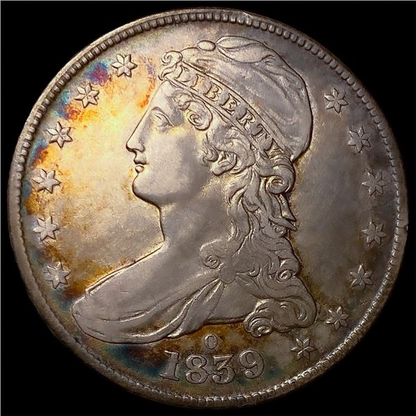 1839-O Capped Bust Half Dollar